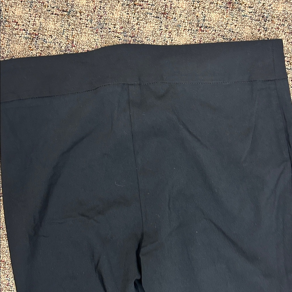 Black Counterparts Women’s Pull On 3-Rivet Career Capris - Picture 6 of 7